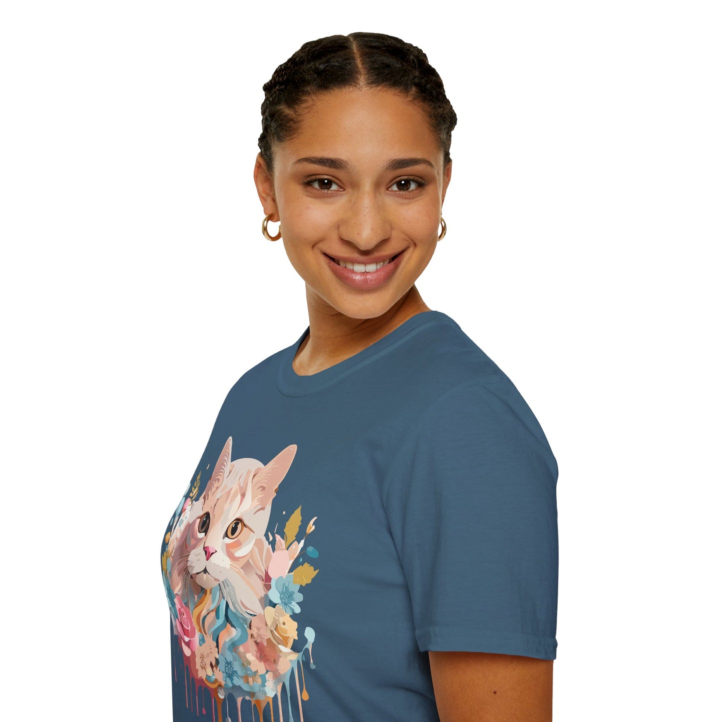 Cat Shirt, Shirt with Cat, Cats Tee, Kitten Tee