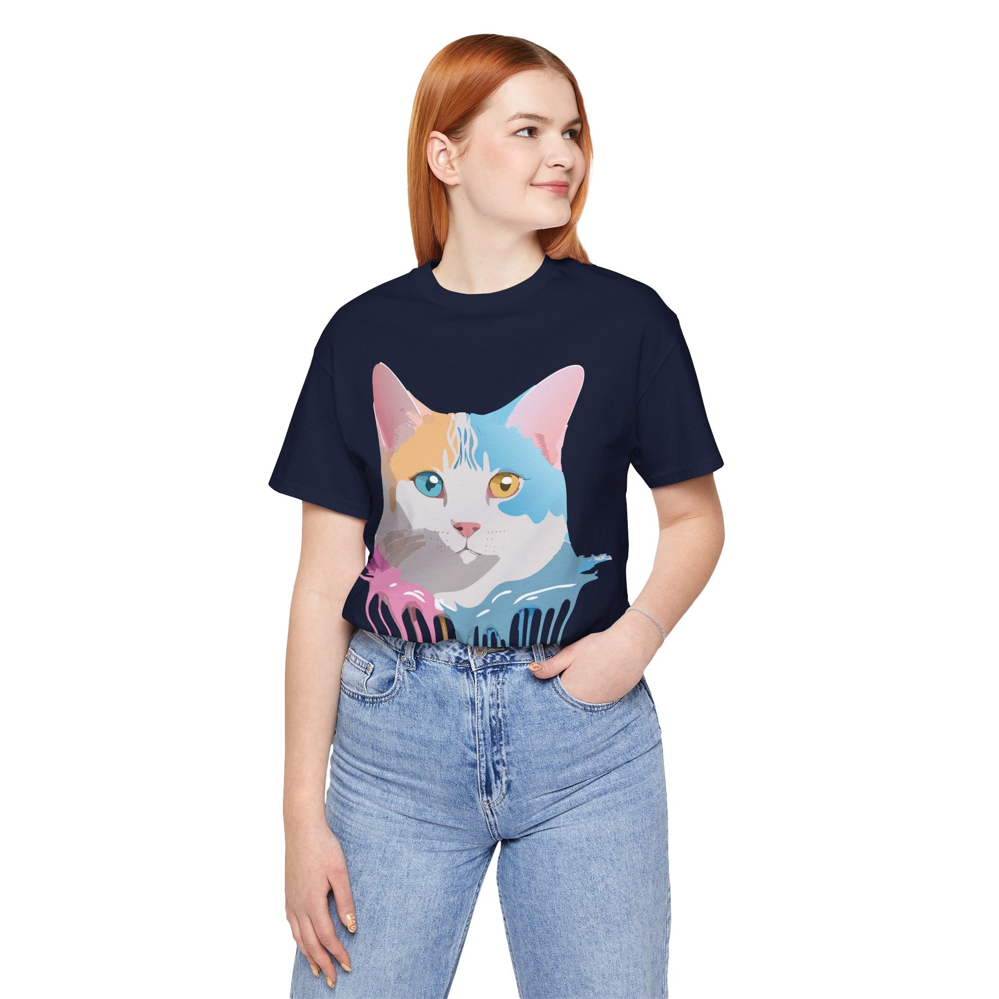 Cat Shirt, Shirt with Cat - ADELPHA