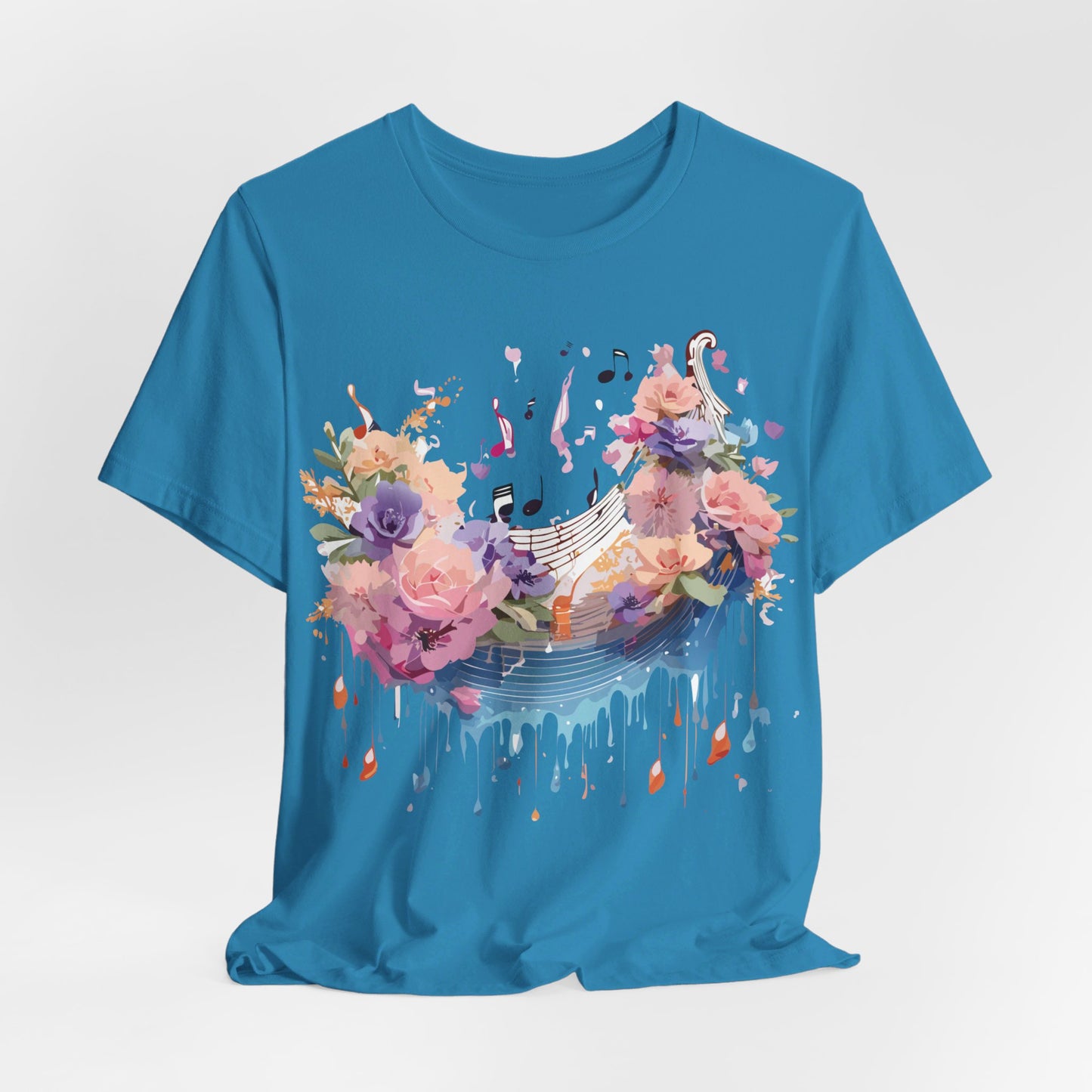 T-shirt en coton naturel - Collection Musique