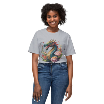 Dragon Art T Shirt Unisex Graphic Tee With Dragon Print HD Cotton