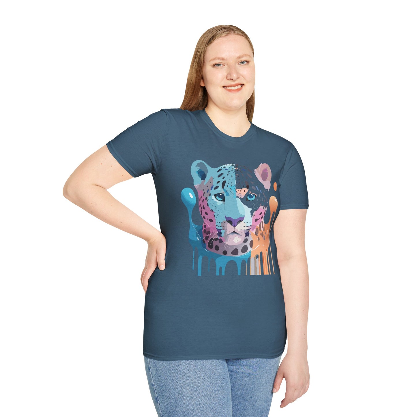 Cheetah Shirt, Shirt with Cheetah, Cheetah Tee, Shirt with Animals