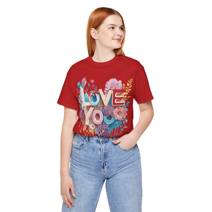 Natural Cotton Tee Shirt - Love Story Collection Printify