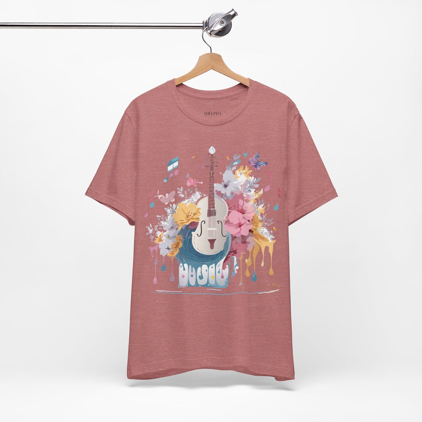 Natural Cotton Tee Shirt - Music collection