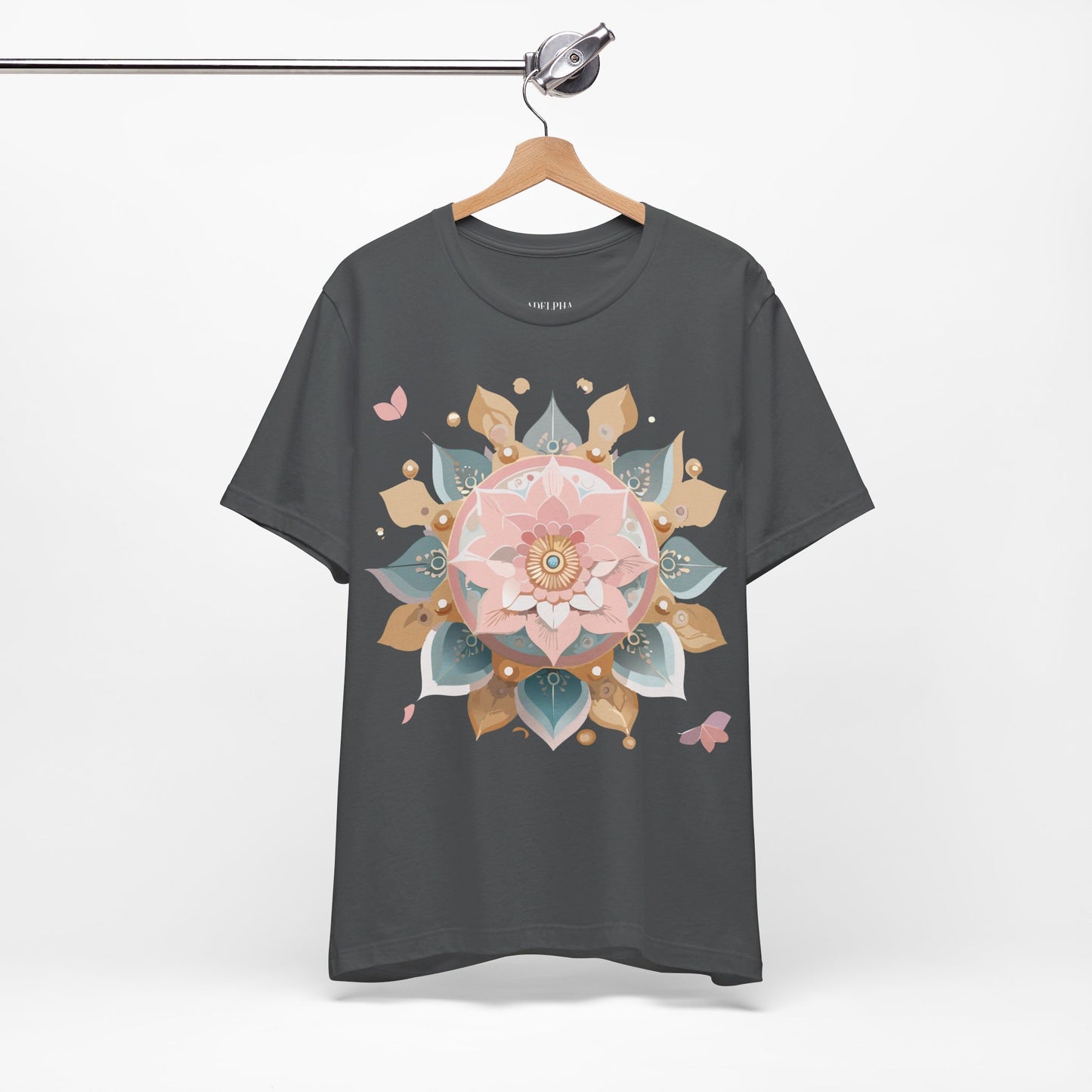 T-Shirt aus natürlicher Baumwolle – Medallion-Kollektion