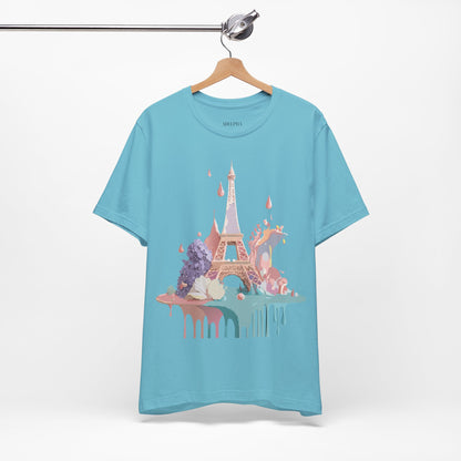 Tourist Shirt, Shirt with Paris - ADELPHA