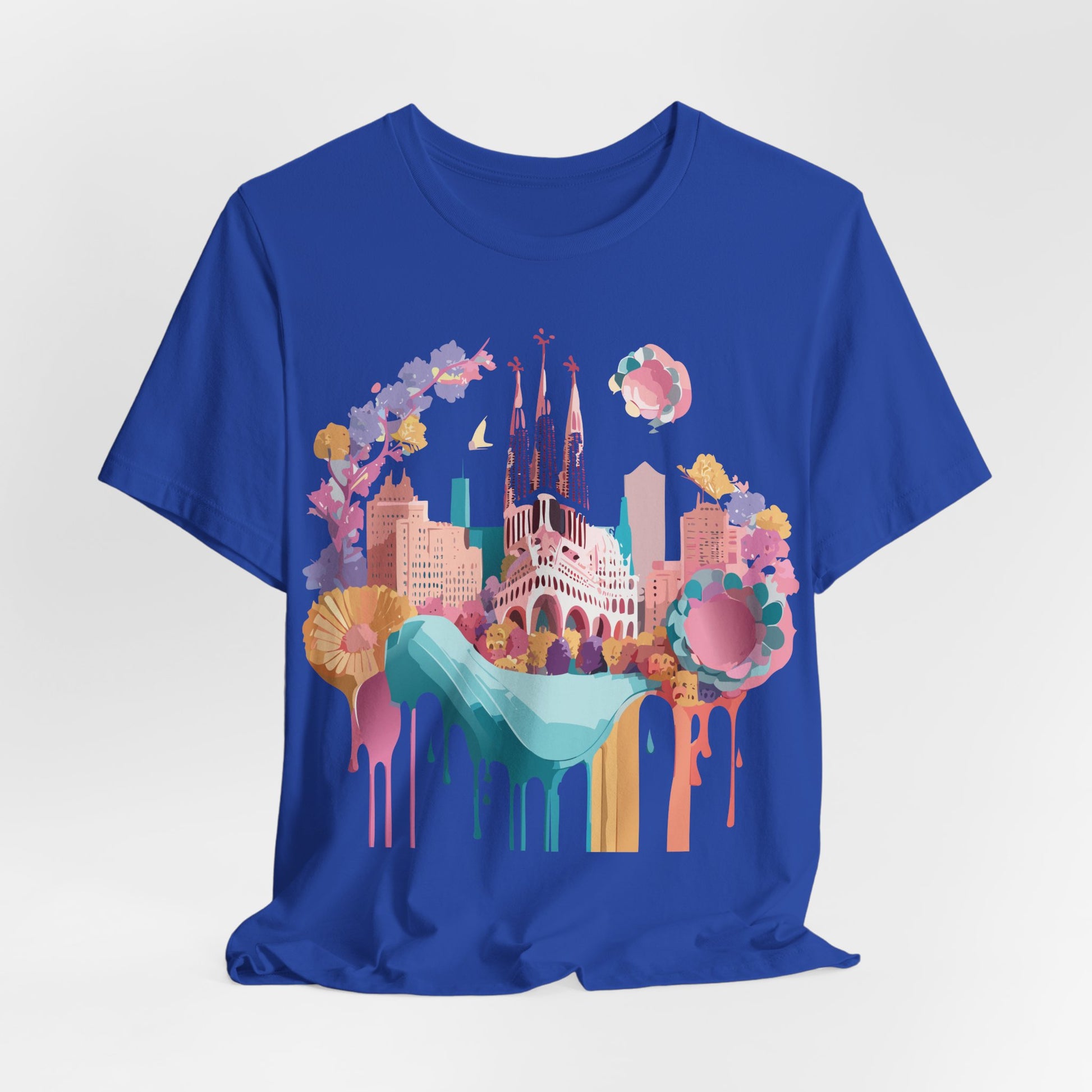 Tourist Shirt, Shirt with Barcelona - ADELPHA