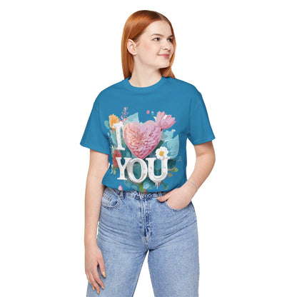 Natural Cotton Tee Shirt - Love Story Collection Printify