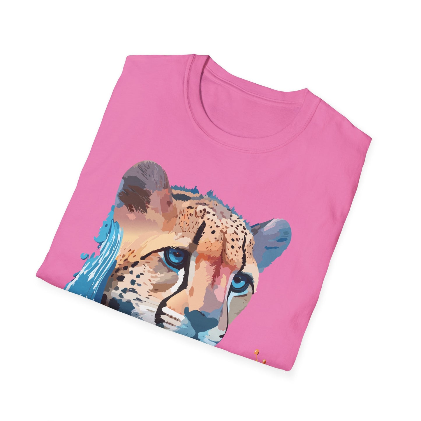 Cheetah Shirt, Shirt with Cheetah, Cheetah Tee, Shirt with Animals