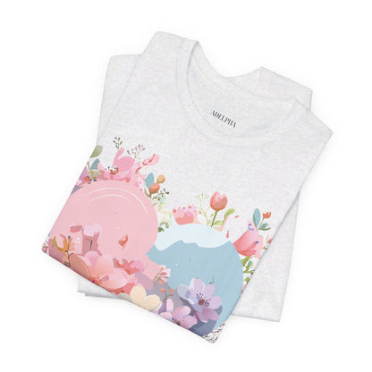 Natural Cotton Tee Shirt - Love story Collection Printify