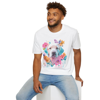 Dog Shirt Unisex Animal Tee Softstyle Gildan 64000 Short Sleeve Tee