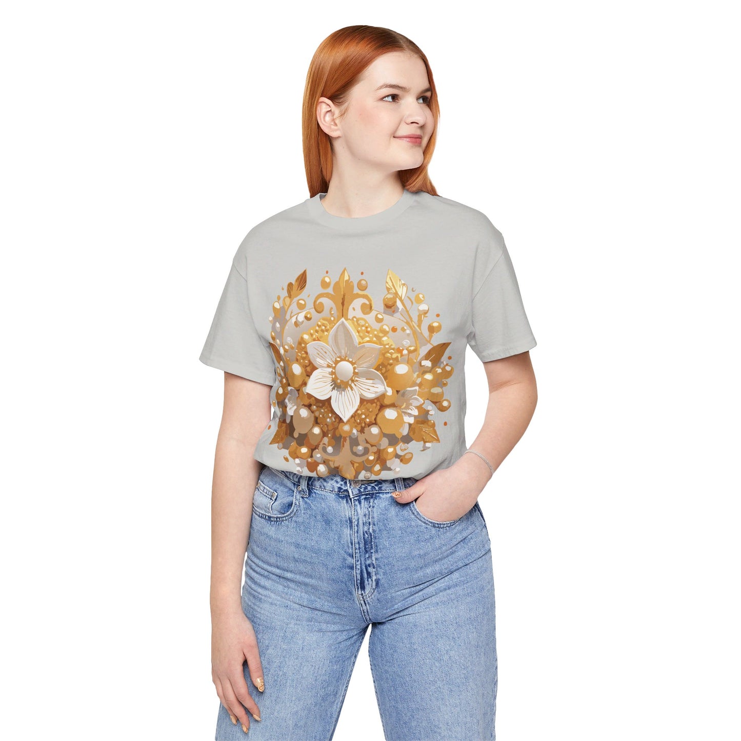 T-Shirt aus natürlicher Baumwolle – Queen Collection