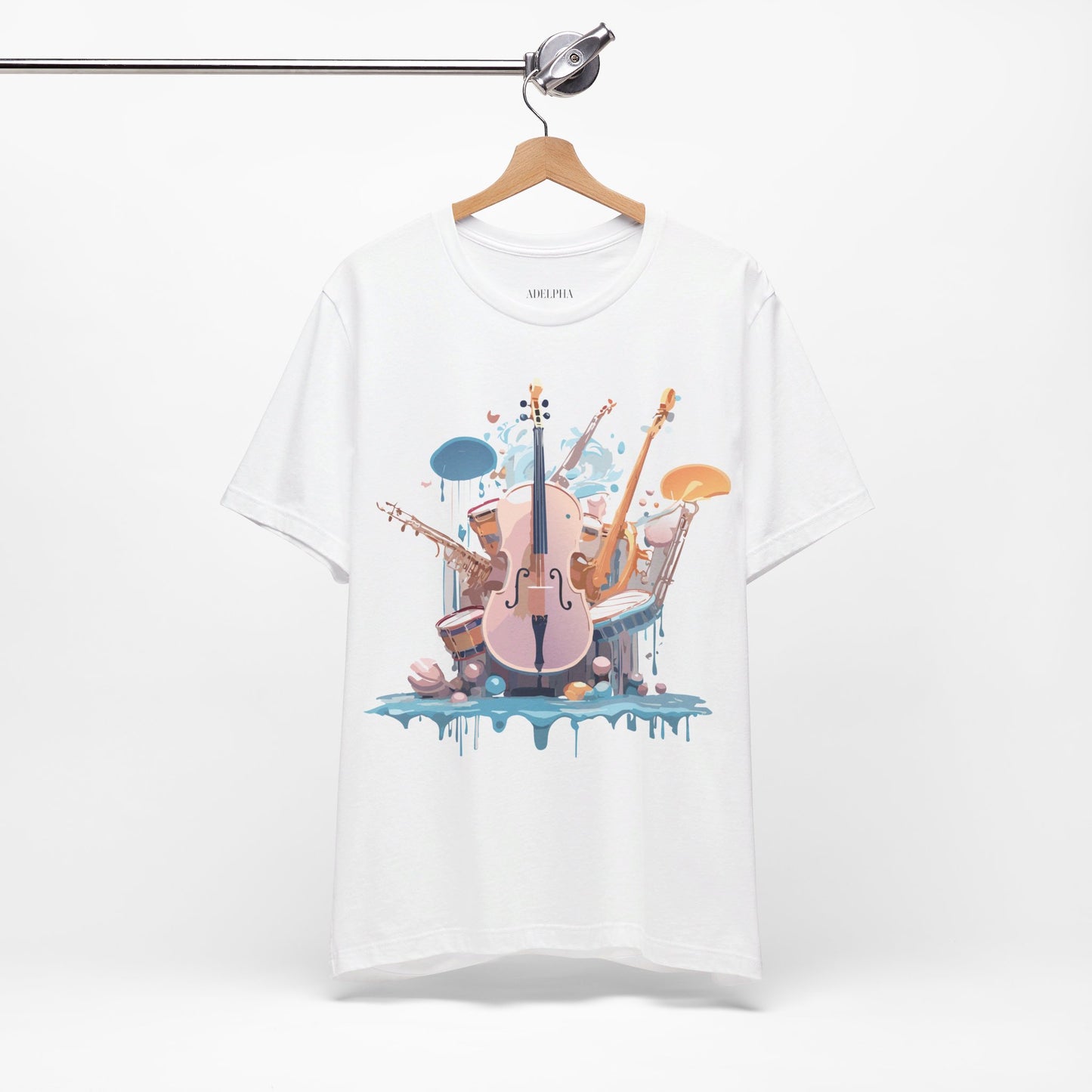 Natural Cotton Tee Shirt - Music collection