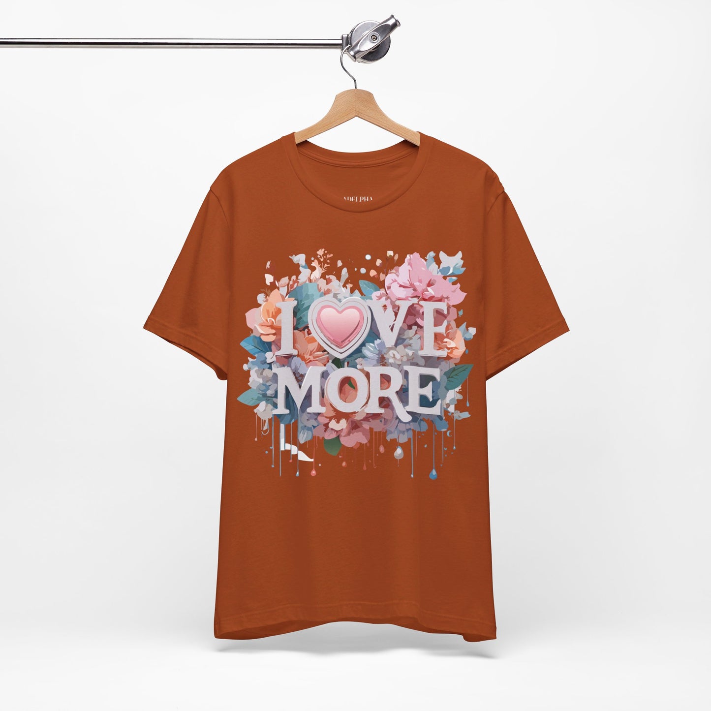 T-Shirt aus natürlicher Baumwolle – Love Story Collection