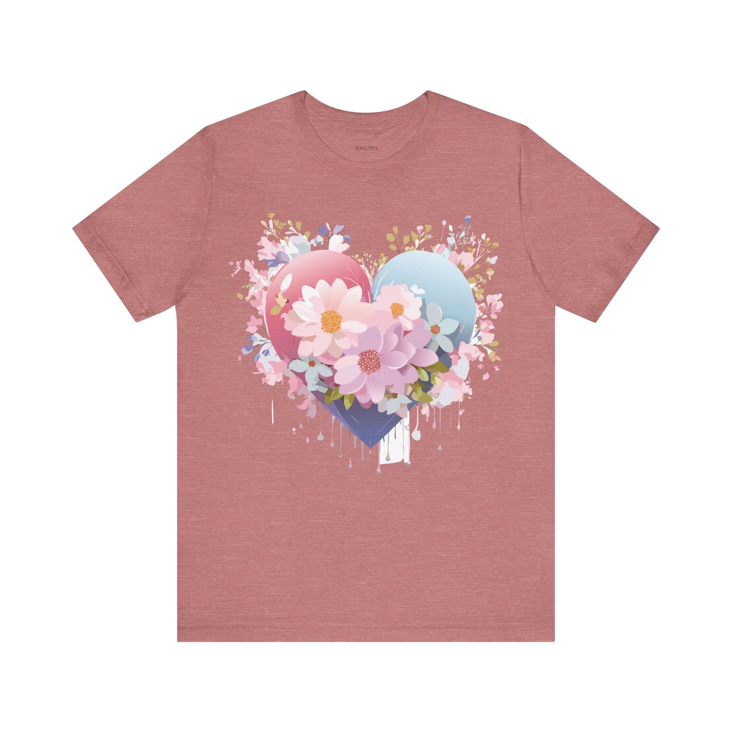 Natural Cotton Tee Shirt - Love story Collection