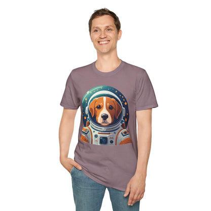 Dog Shirt Unisex Animal Print Tee Softstyle Short Sleeve Tee