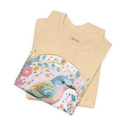 Natural Cotton Tee Shirt - Medallion Collection Printify