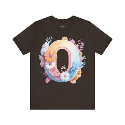 Natural Cotton Tee Shirt - Letters Collection - O Printify