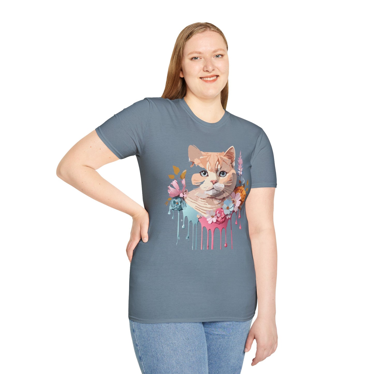 Cat Shirt, Shirt with Cat, Cats Tee, Kitten Tee