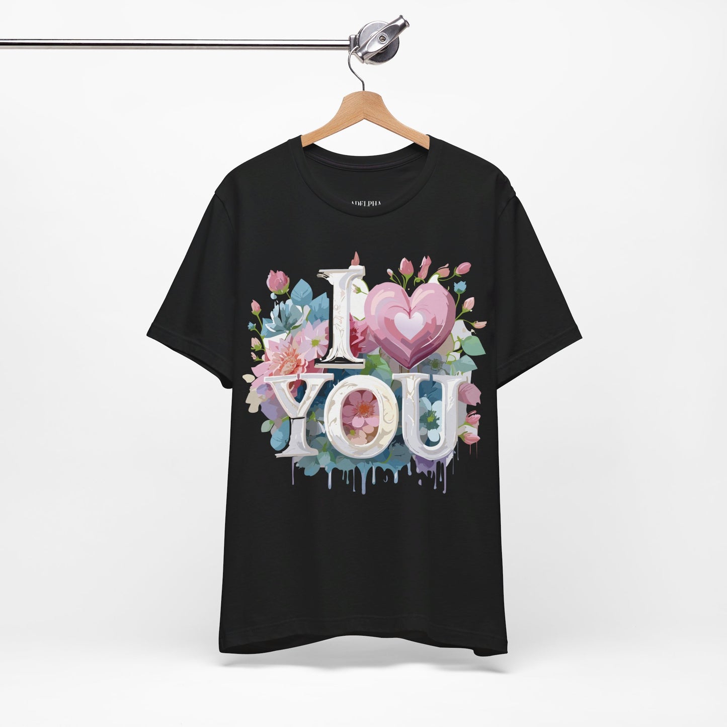 T-shirt en coton naturel - Collection Love Story