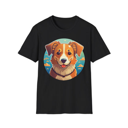 Dog Shirt Unisex Animal Tee One Hundred Percent Cotton Softstyle Gildan 64000
