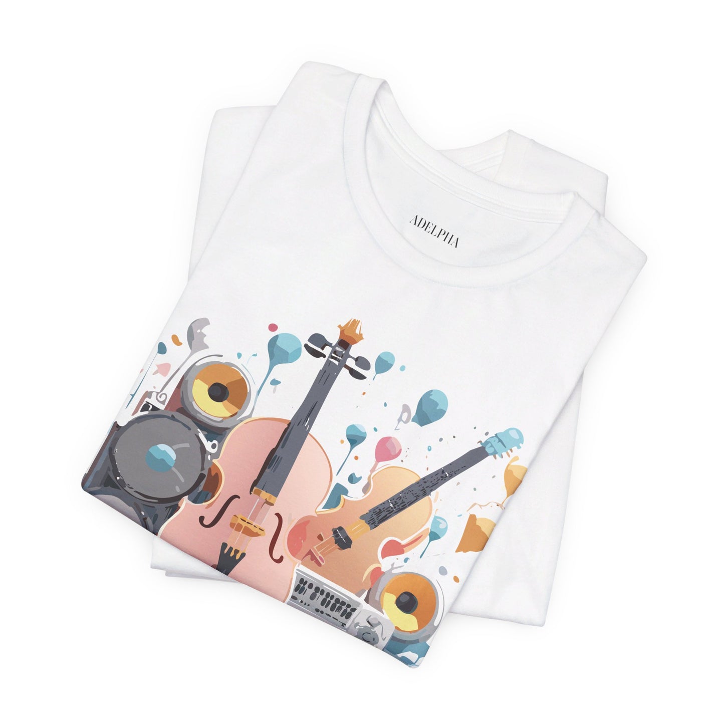 T-shirt en coton naturel - Collection Musique