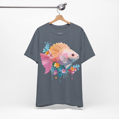 Shirt with Animals | Fish Printify