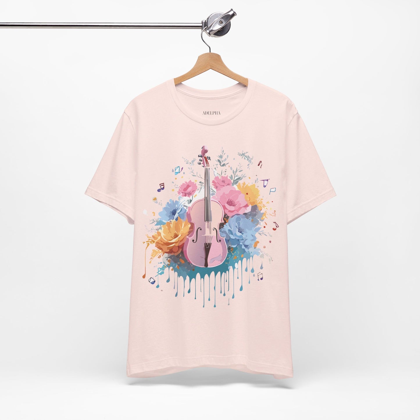 Natural Cotton Tee Shirt - Music collection