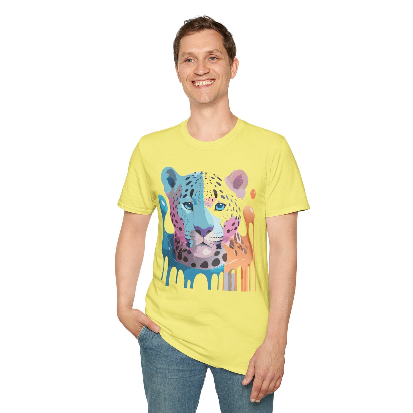 Cheetah Shirt, Shirt with Cheetah, Cheetah Tee, Shirt with Animals