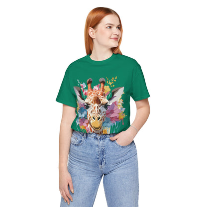 Shirt with Animals | Giraffe Printify