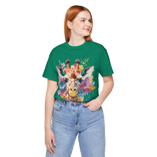 Shirt with Animals | Giraffe Printify