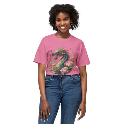 Dragon Art T Shirt Unisex Graphic Tee With Dragon Print HD Cotton