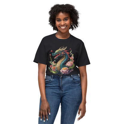 Dragon Art T Shirt Unisex Graphic Tee With Dragon Print HD Cotton