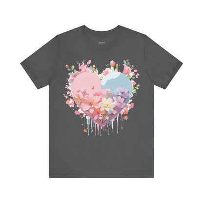 Natural Cotton Tee Shirt - Love Story Collection Printify