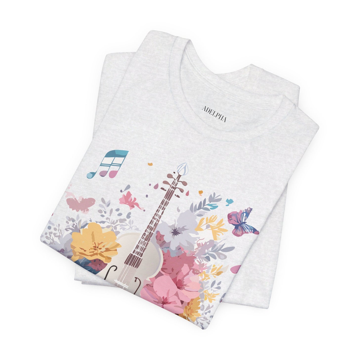 Natural Cotton Tee Shirt - Music collection