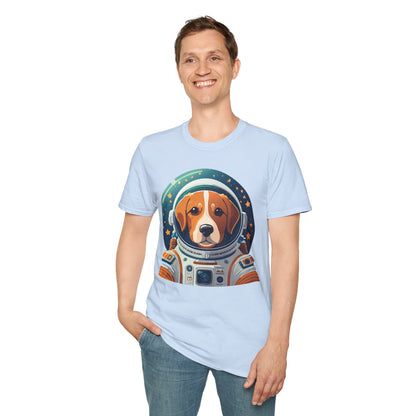 Dog Shirt Unisex Animal Print Tee Softstyle Short Sleeve Tee