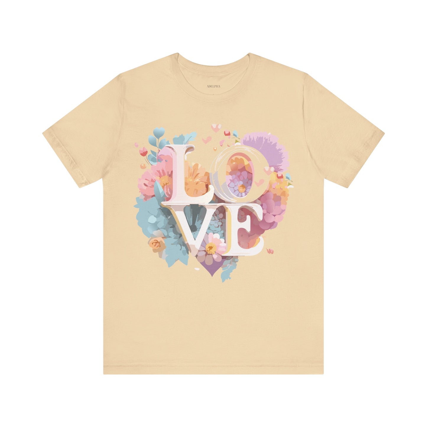 T-shirt en coton naturel - Collection Love story