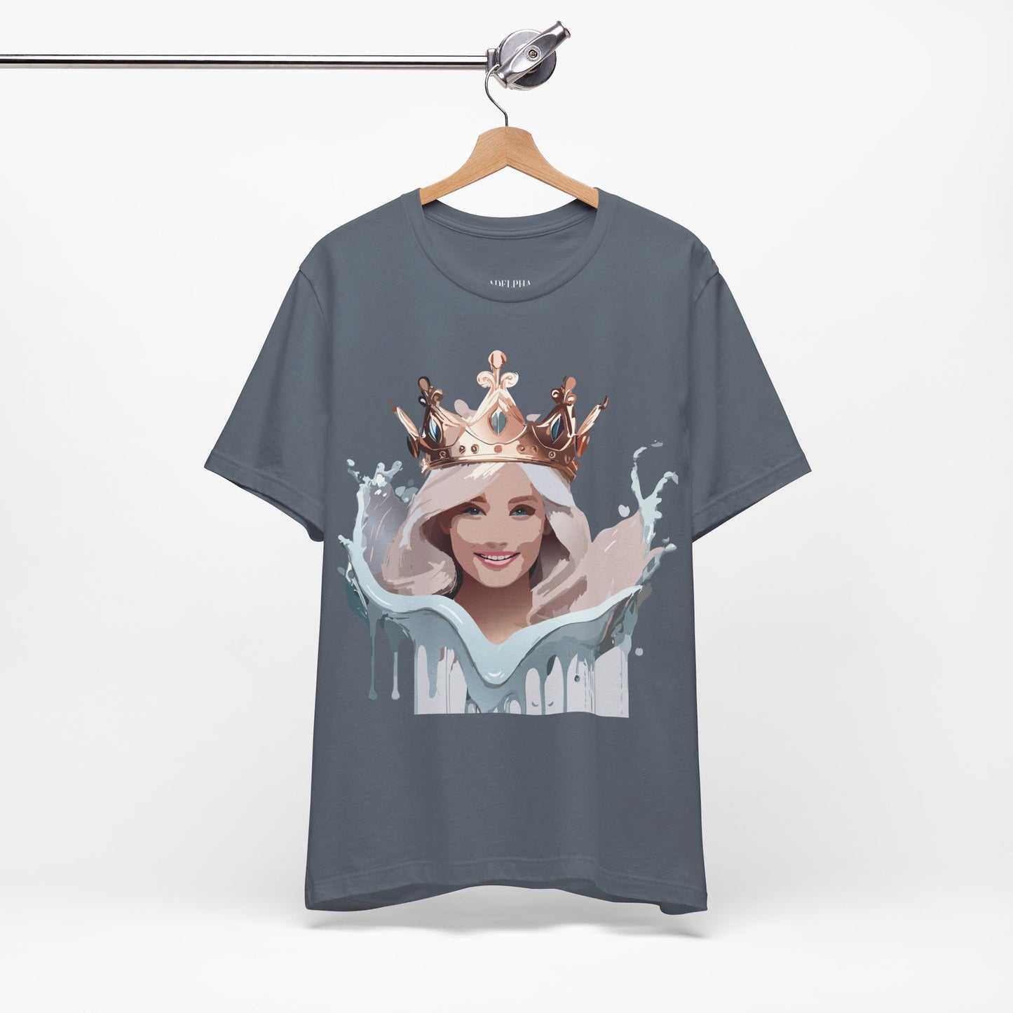 T-shirt en coton naturel - Collection Queen