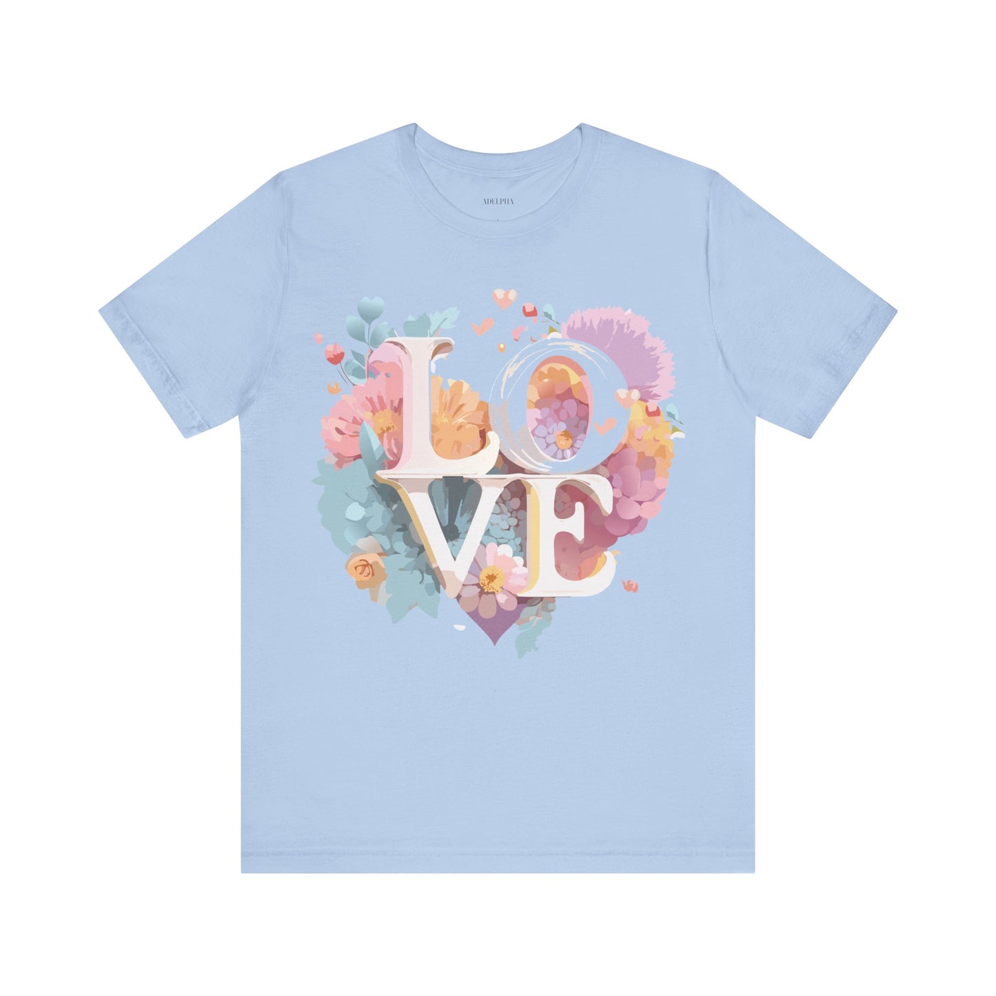 T-shirt en coton naturel - Collection Love story