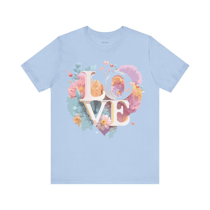 Natural Cotton Tee Shirt - Love story Collection Printify