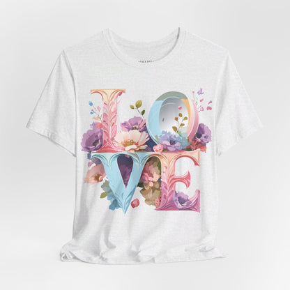 Natural Cotton Tee Shirt - Love story Collection Printify
