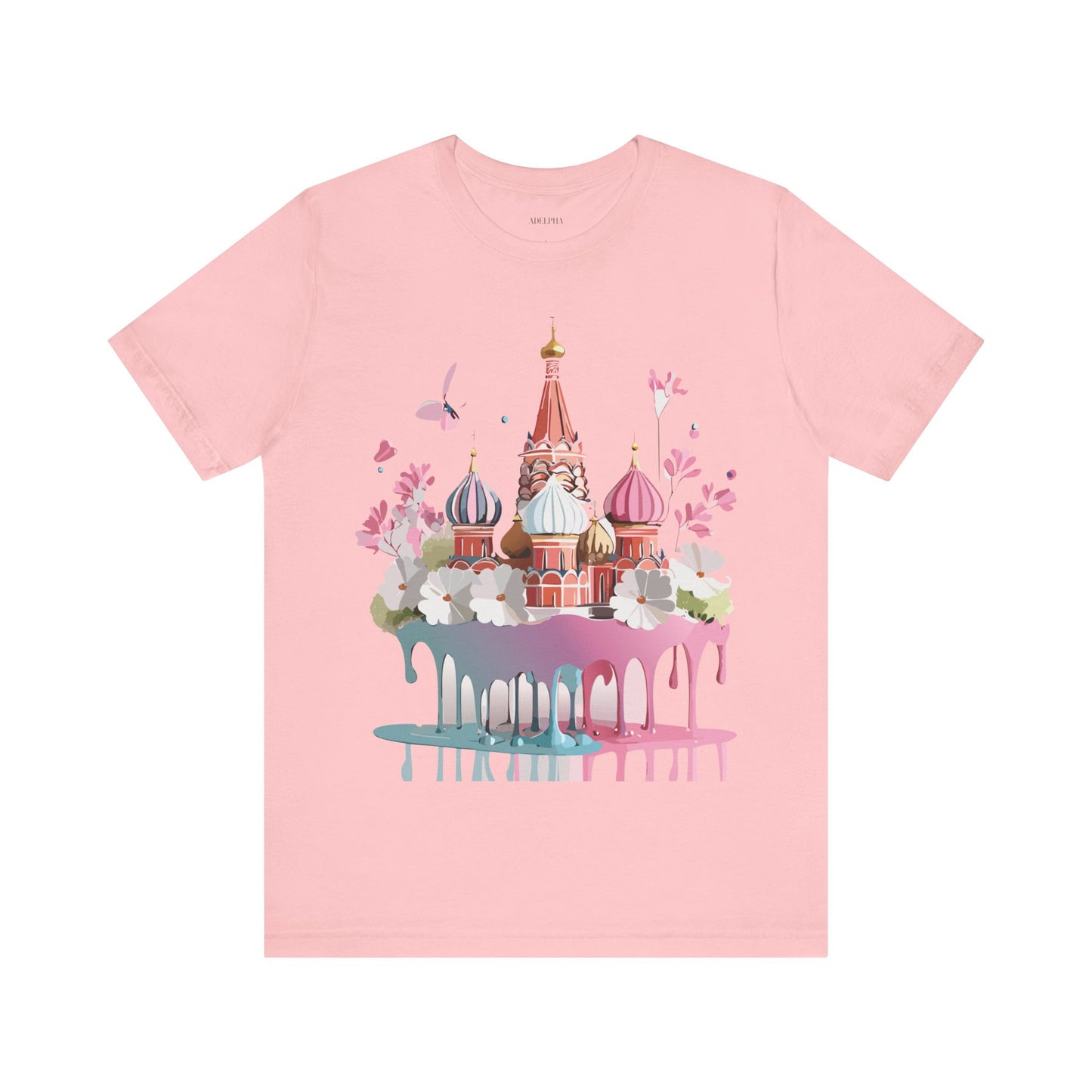 Natural Cotton Tee Shirt - Beautiful Places Collection - Moscow