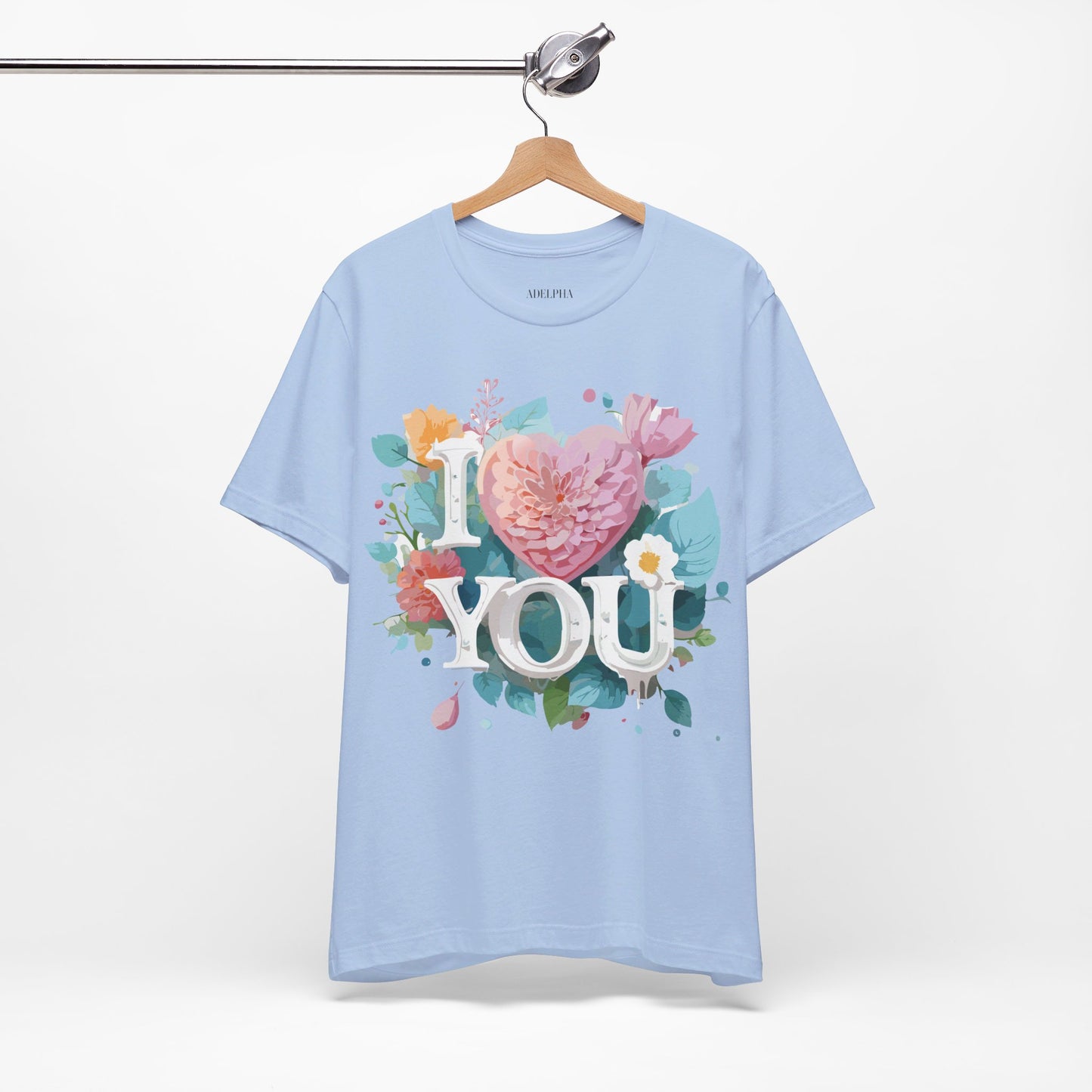 Natural Cotton Tee Shirt - Love story Collection