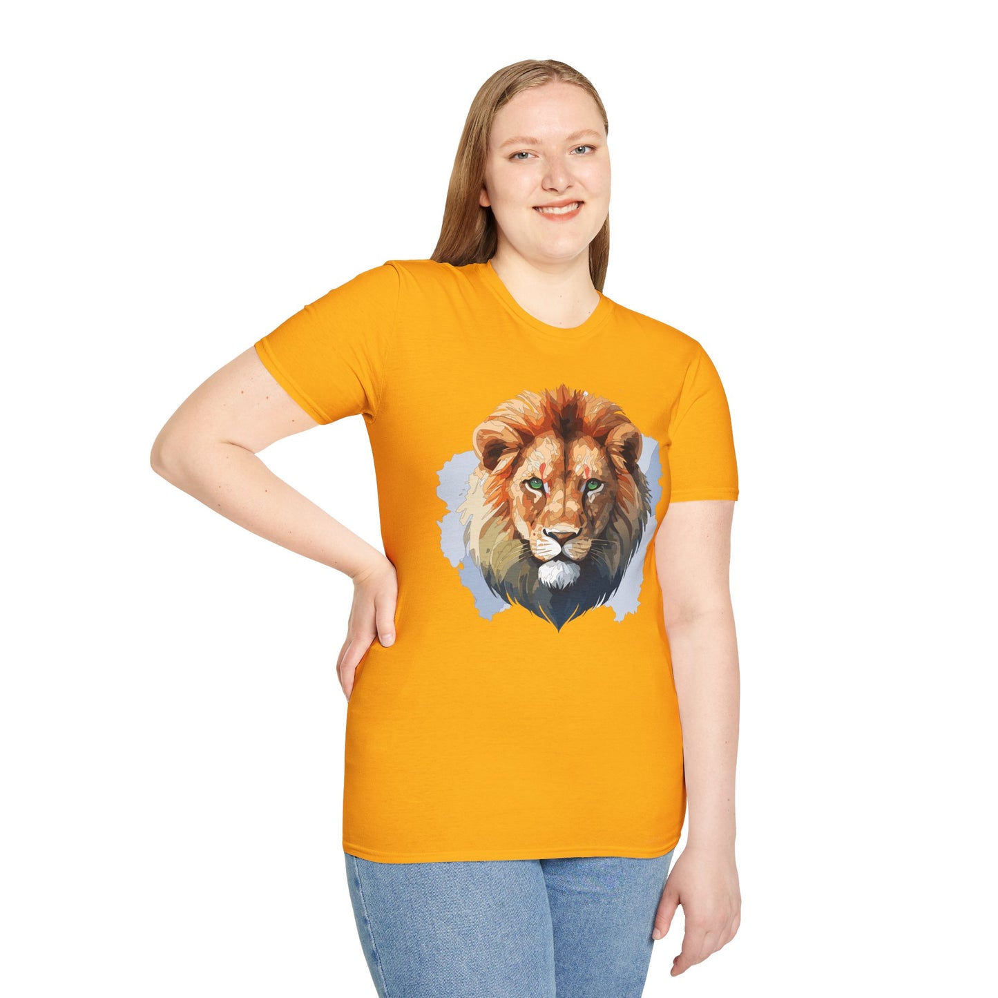 Lion Shirt, Shirt with Lion, Animal Tee, Shirt with Animals