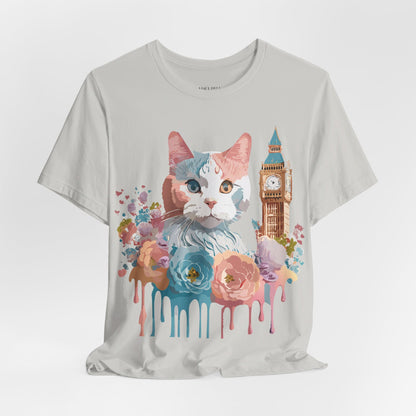 Cat Shirt, Shirt with Cat - ADELPHA