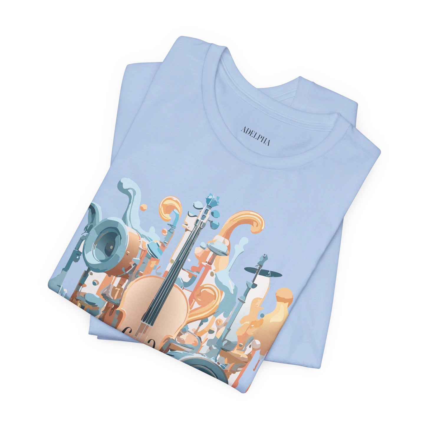 T-shirt en coton naturel - Collection Musique