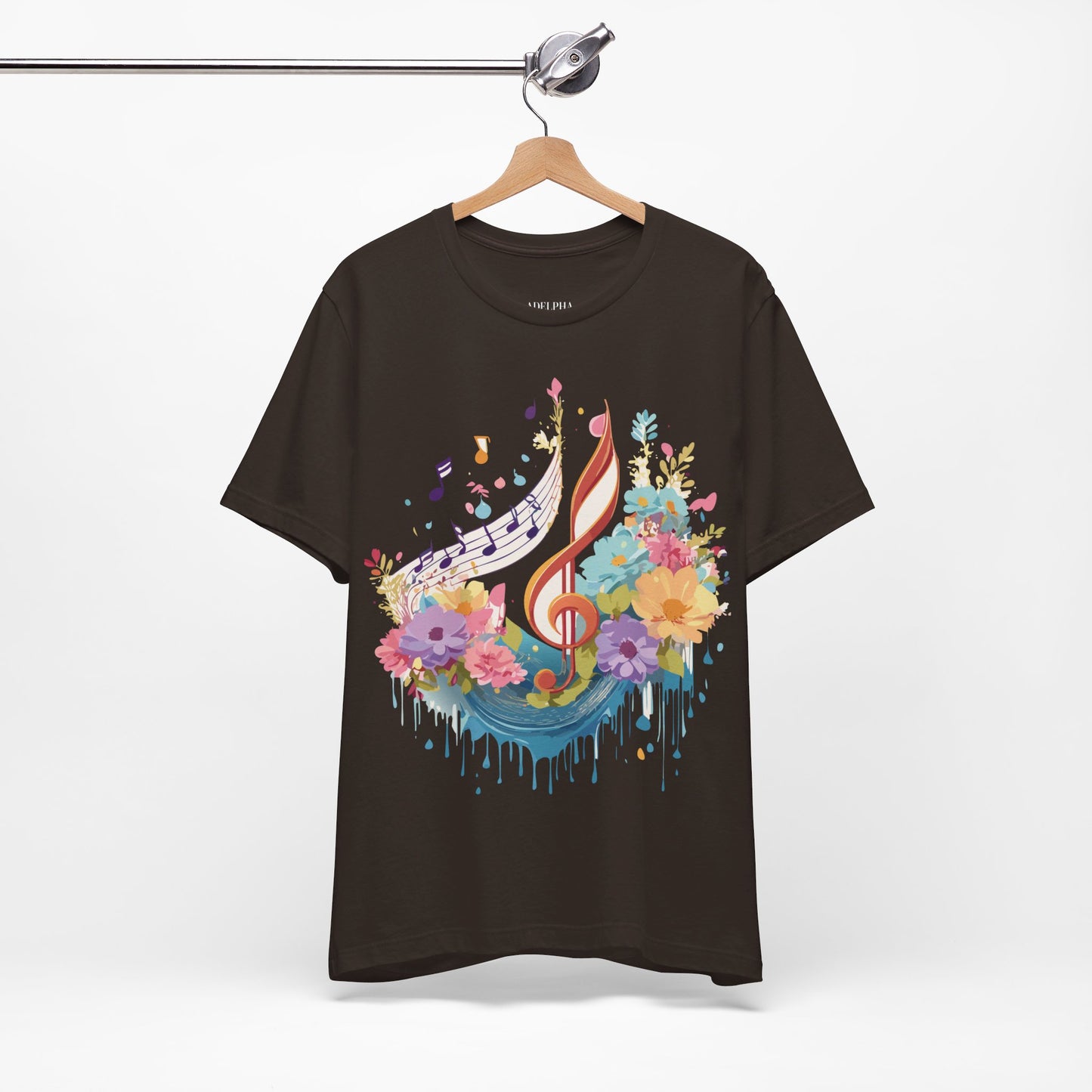 Natural Cotton Tee Shirt - Music Collection