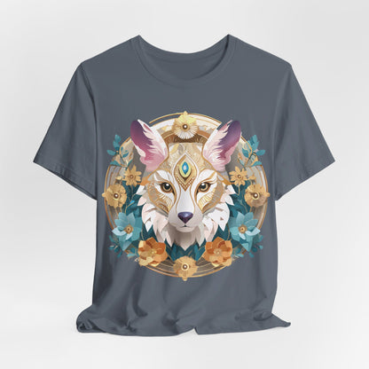 Natural Cotton Tee Shirt - Medallion Collection Printify