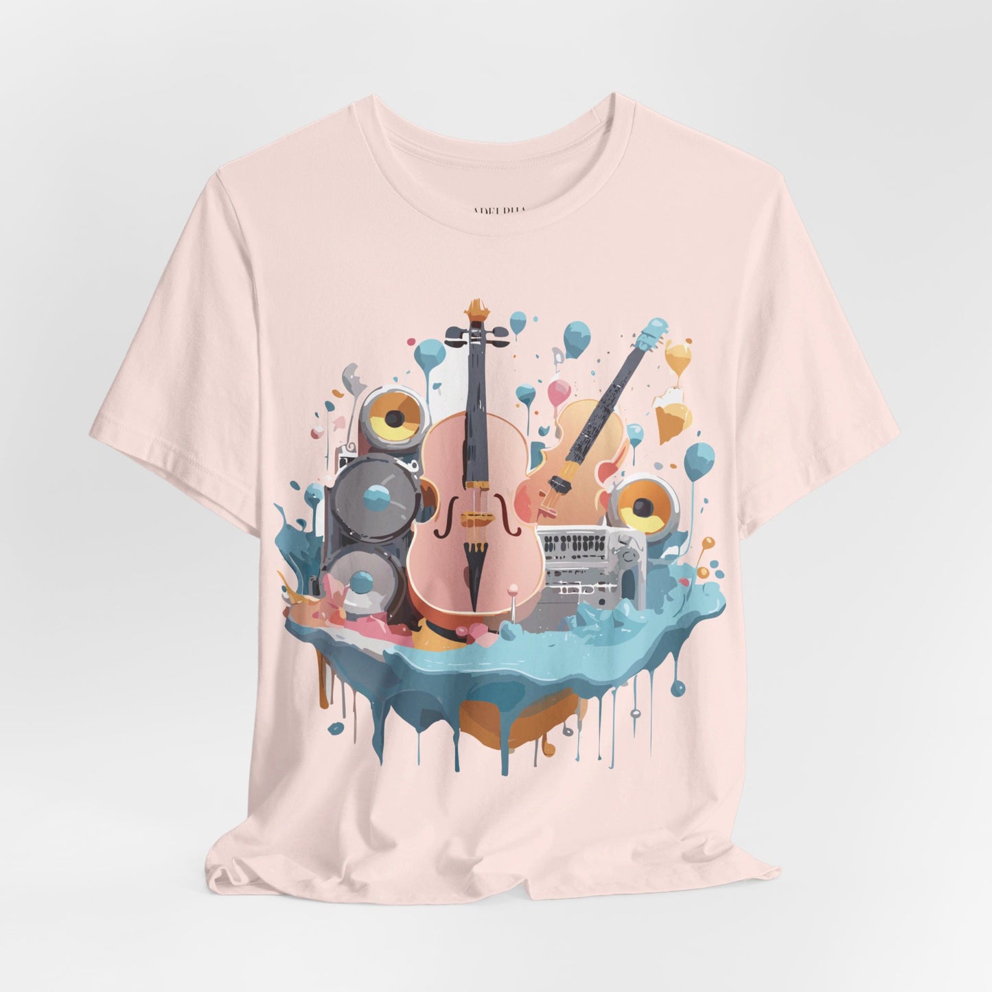 T-shirt en coton naturel - Collection Musique