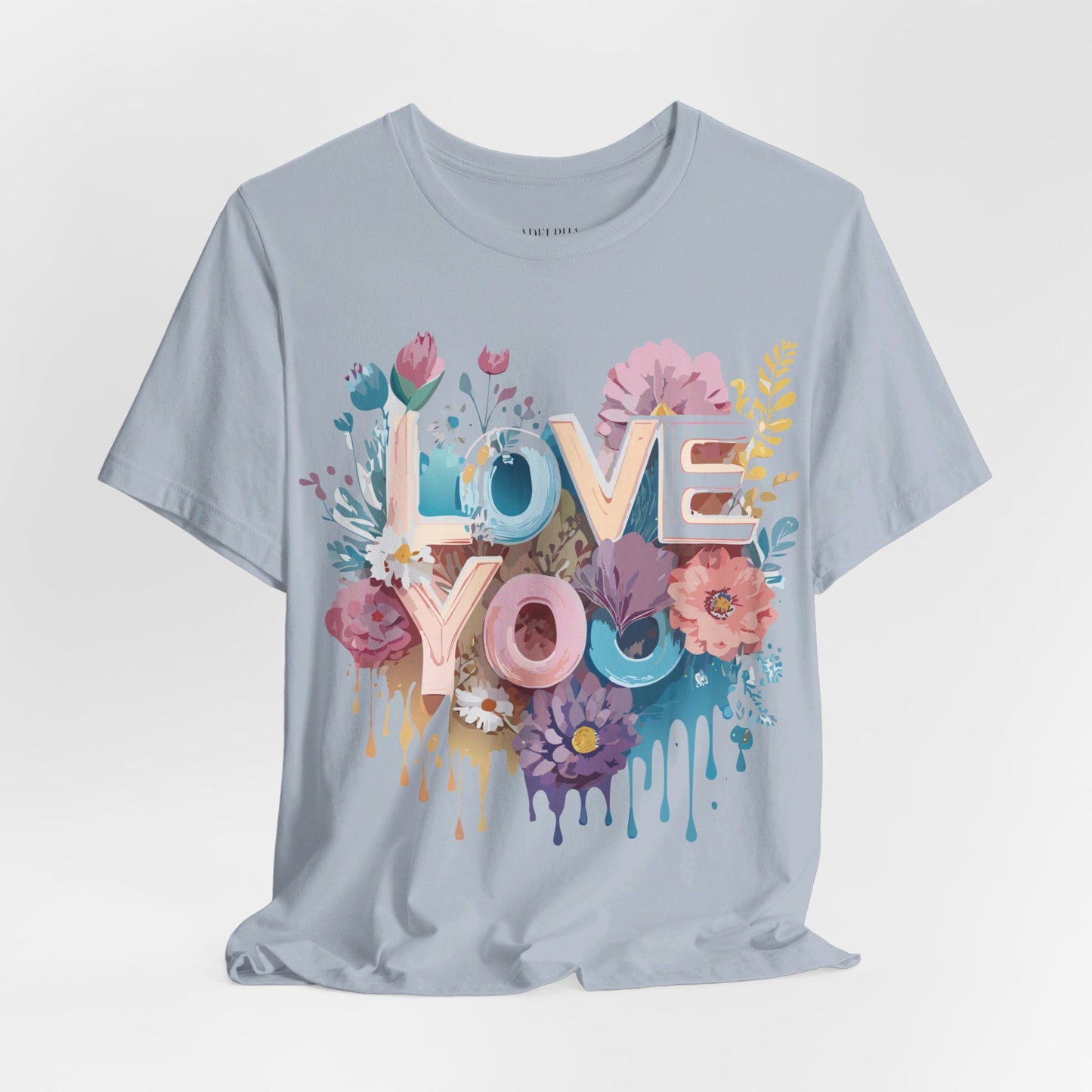 Natural Cotton Tee Shirt - Love story Collection