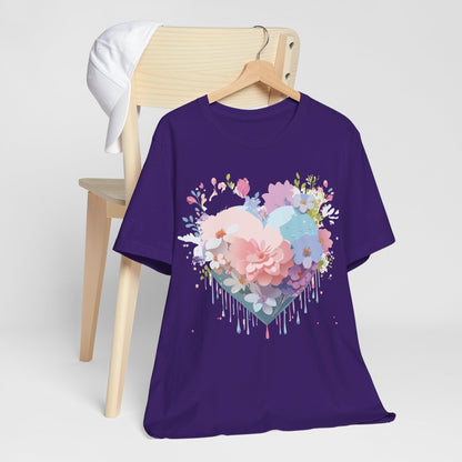 Natural Cotton Tee Shirt - Love Story Collection Printify